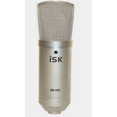 iskBM-800大振膜电容录音麦网络K歌套装