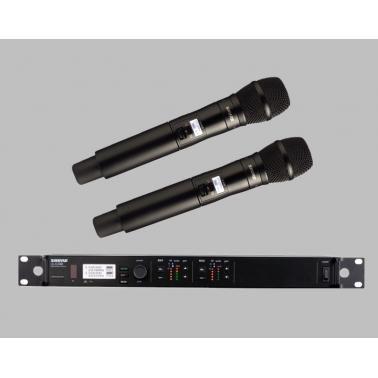 Shuer 舒尔 ULXD24D/KSM9 手持可切换式一拖二无线话筒套装  