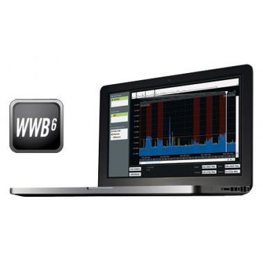 SHURE舒尔 WWB6 无线工作台6 全面的事件管理和控制软件