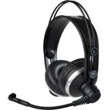 哈曼AKG HSC171 业带电容话筒的耳麦 爱科技录音棚耳机 视频制作耳麦 对讲耳机