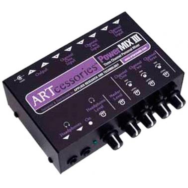 美国 ART PowerMIX III 3通道独立立体声混音器 微型混音器