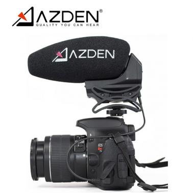 AZDEN阿兹丹 SMX-30 单声道/立体声可切换话筒 单反相机均用