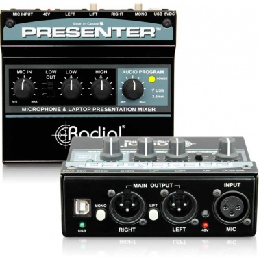 Radial Presenter 主持人音量控制器音频演讲控制器批发零售 USB声卡 隔离变压器 消除接地回路的噪声DI直插盒 吉他DI盒 Radial DI直插盒
