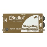 Radial SB-4 立体声有源DI直插盒批发零售 隔离变压器 消除接地回路的噪声DI直插盒 吉他DI盒 Radial DI直插盒