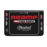 Radial Reamp 现场音箱再放大DI直插盒批发零售 隔离变压器 消除接地回路的噪声DI直插盒 吉他DI盒 Radial DI直插盒