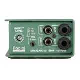 Radial J-ISO 立体声非专业设备DI直插盒批发零售 隔离变压器 消除接地回路的噪声DI直插盒 吉他DI盒 Radial DI直插盒