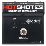 Radial HotShot DM1 现场对讲话筒切换开关DI直插盒批发零售 隔离变压器 消除接地回路的噪声DI直插盒 吉他DI盒 Radial DI直插盒