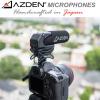 Azden SMX-15 阿兹丹单反相机录音麦克风 机头麦 直播录音 单声道指向性话筒 超指向性麦克风 相机话筒