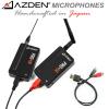 Azden PRO-XR 阿兹丹单反相机无线话筒 2.4GHz 无线话筒 手机无线话筒 相机话筒
