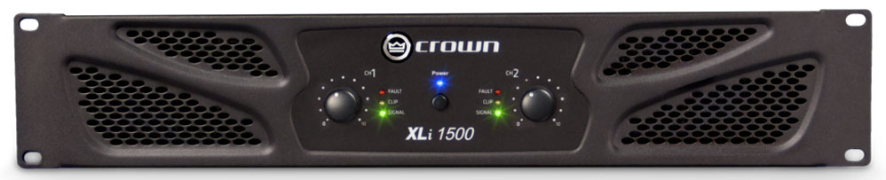 Crown 皇冠 XLi 1500 皇冠功放经销商 皇冠功放官网 专业功放 CROWN功率放大器 crown功放